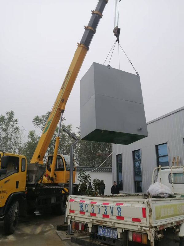 洛龍區某酒店井水淨化係統